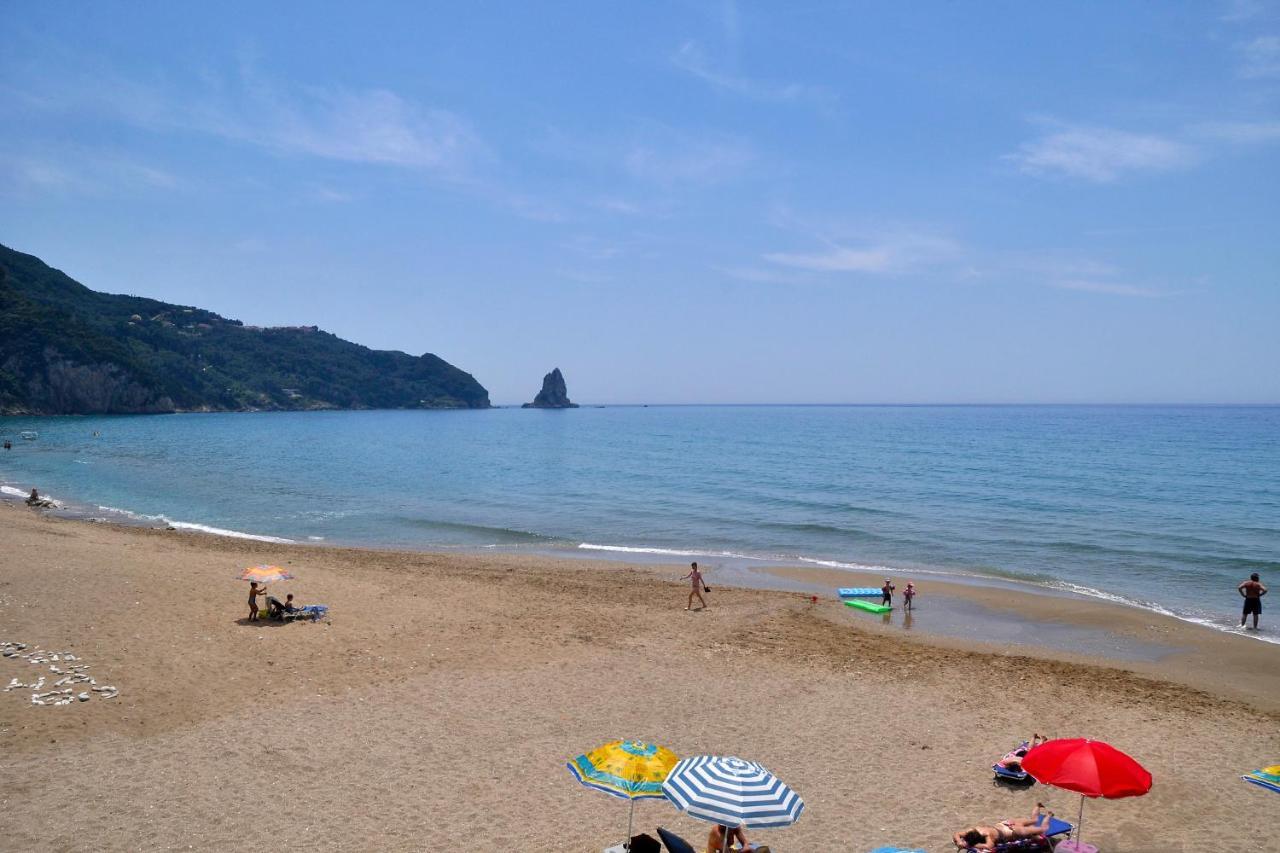 Holiday Apartments Maria With Pool - Agios Gordios Beach Eksteriør bilde