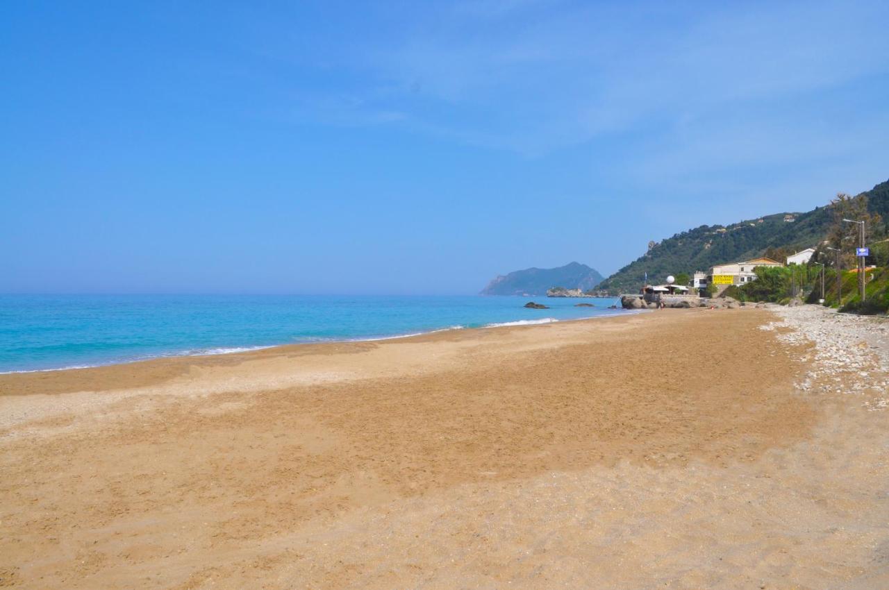 Holiday Apartments Maria With Pool - Agios Gordios Beach Eksteriør bilde